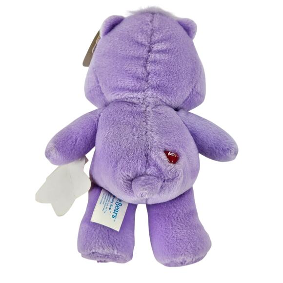CARE BEARS HARMONY BEAR 6.5" PLUSH – 2004 PLAY ALONG – VOICE BOX NON-WORKING - Picture 2 of 12